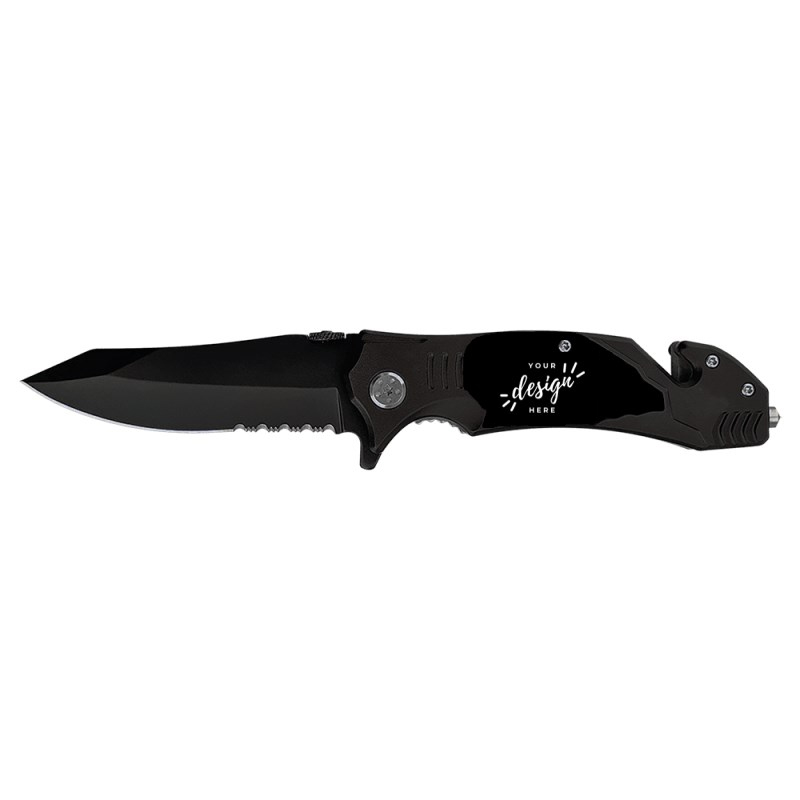Bison River Personalized Emergency Rescue Knife